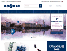 Tablet Screenshot of essenseurope.com